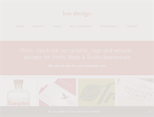 Tablet Screenshot of kmdesign.co